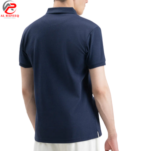 เสื้อโปโลผู้ชายผ้าคอตตอนปิเก้ แขนสั้น สไตล์ลำลอง สำหรับตีกอล์ฟ  พร้อมปักโลโก้ตามสั่ง - Product Image 2