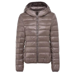 Wholesale Women's Hooded Winter Warm Breathable Puffer <b>Jacket</b> Outdoor Stylish Fashion Design - Product Image 4