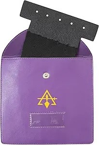 Estuche de Cuero para Joyas Masónicas con Forro Suave para Joyas, Pines y Distintivos de Logia Masónica - Royal - Product Image 3