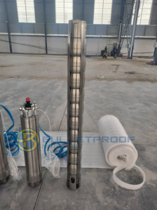 <b>Electric</b> Submersible <b>Water</b> <b>Pump</b> Multistage Stainless Steel Deep Well <b>Pump</b> High Pressure for Well Irrigation - Product Image 5