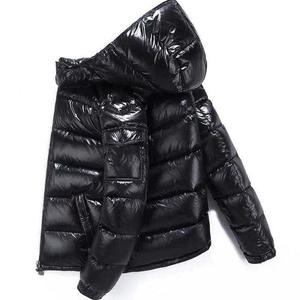 OEM Top Quality Shiny Material Windproof Warm Outdoor Down <b>Jacket</b> Outdoor Puffer <b>Jacket</b> for man - Product Image 3