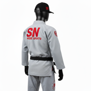 Traje de Jiu Jitsu Personalizado de Alta Calidad, Uniforme de BJJ Transpirable, Ligero y de Secado Rápido para Entrenamiento y Competencia, OEM Martial - Product Image 5
