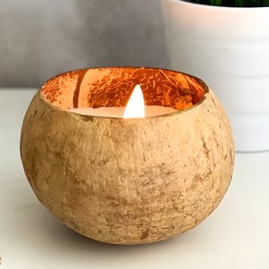 เทียนหอมในโถมะพร้าว จำหน่ายส่ง ราคาถูกที่สุด ของตกแต่งบ้านจากธรรมชาติ - Product Image 4
