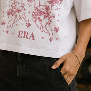 เสื้อยืดทรงบ็อกซี่สำหรับผู้หญิง ขายส่ง ผ้าโพลีเอสเตอร์ผสมคอตตอน สวมใส่สบาย ระบายอากาศได้ดี เหมาะสำหรับฤดูร้อน - Product Image 5