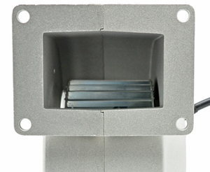 Ventilador centrífugo radial de curva hacia adelante de Taiwán para campanas extractoras y estufas de pellets - Product Image 4