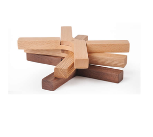 Sous-verres en bois pour théière/bouilloire, sous-verres en bois en forme de croix, antidérapants, décoratifs pour table, support pour plats chauds - Product Image 5