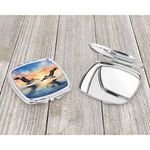 Pelicans Flying <b>Compact</b> Travel Makeup <b>Mirror</b> Folding Handheld Pocket Decorative <b>Mirror</b> for Women and Girls Gift - Product Image 3
