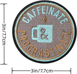 Parches de Pvc personalizados, insignias para ropa, parche de goma de Pvc, precio al por mayor, venta directa de fábrica, insignias de Pvc de goma suave, tela de sarga - Product Image 6