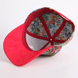 Gorra de Béisbol de Gamuza de Alta Calidad con Bordado Clásico, 5 Paneles, Visera Curva, Gorra de Béisbol con Estampado, Logotipo Personalizado - Product Image 5