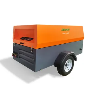 Compresseurs d'air diesel portables 300 psi pour haute pression