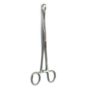 เครื่องมือผ่าตัดสัตว์ คีมจับฟองน้ำ คีมแพทย์ ขนาด 200 ซม. ฟอร์สเตอร์ ปากตรง ฟันเลื่อย - Product Image 1