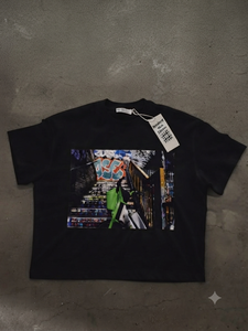 Custom Oversized <b>White</b> Graphic T Shirt for Men Cotton Streetwear Printed Casual Fashion <b>Tee</b> OEM ODM Manufacturer - Product Image 3
