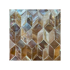 Boîte à mouchoirs en bois faite à la main avec incrustation de nacre pour la décoration de la maison - Product Image 4
