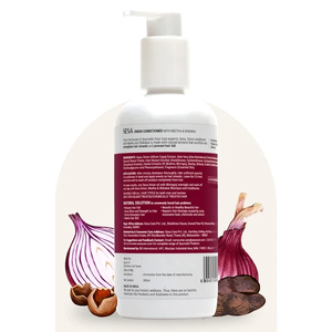 Après-shampoing ayurvédique à l'oignon avec reetha et shikakai, soin capillaire naturel nourrissant, hydratant et solution bien-être pour le cuir chevelu - Product Image 2