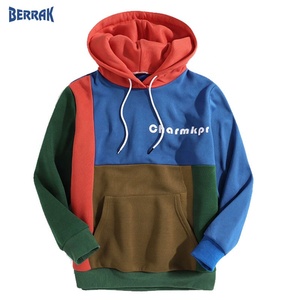 Bomlook — chemisier décontracté à manches longues pour hommes, tenue urbaine, à col rond, avec cordon de serrage, de haute qualité, sweat-shirt Simple, de tous les jours, collection 2021 - Product Image 1