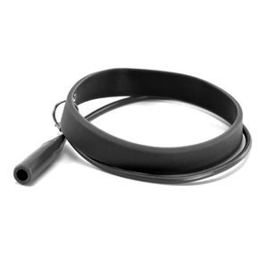 Pince à épiler durable pour extensions de cils, en acier inoxydable, pointe fine, avec protection de poignet en caoutchouc, outil d'application pour maquillage et beauté - Product Image 2