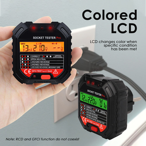 Testeur de Prises en Gros - Analyseur de Circuits de Prises avec Indicateurs LED pour la Maison et les Électriciens |   Personnalisation OEM disponible - Product Image 5