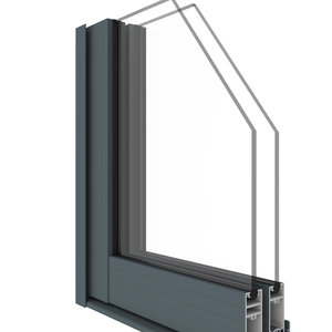 Profils en aluminium Nouveau système de porte coulissante et battante XF55 6063 T5 Design hybride de haute qualité et peu encombrant pour villa moderne - Product Image 3