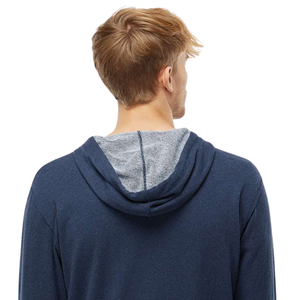 Sudadera con capucha personalizada para hombre, ligera, con cordón ajustable, bolsillos tipo canguro, estilo casual urbano, fabricante OEM - Product Image 4