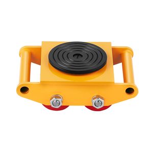 Carrello per Macchinari 6T con Capacità di 13228 Libbre, Rotazione a 360 Gradi, per Movimentazione di Attrezzature da Costruzione - Product Image 5