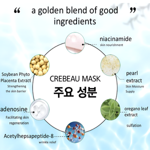 Anti-Wrinkle Moisturizing Niacinamide Essence Face Sheet Mask 25g X10 All Skin Types Firming Wrinkle Improvement - Product Image 6