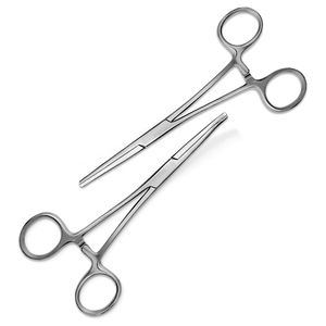 Pince de pêche professionnelle, paire de pinces hémostatiques à mâchoires droites et courbées, outils de dégorgeage robustes pour l'extraction des hameçons - Product Image 1