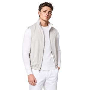 Waterproof Breathable Quick Dry Spandex/Nylon Functional Fabric Reversible Bodywarmer <b>Men</b> Double-Sided Custom <b>Vests</b> Autumn - Product Image 2