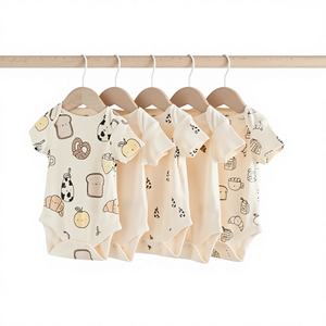 Combinaison bébé Annamar Clothing 100% coton bambou, sans manches, body bébé, doux et respirant, vêtements d'été pour nouveau-né - Product Image 2