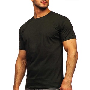 Camiseta de Hombre Nueva de Alta Calidad, Moderna, Informal, de Manga Corta, Cuello Redondo, de Tela de Algodón - Product Image 4