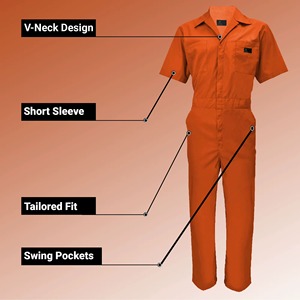 SPIRITCHILL GOODS Uniformes de sécurité anti-incendie pour hommes, antistatiques, anti-chimiques, ignifuges, résistants à la chaleur 500C-1000C - Product Image 3