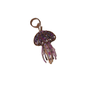 Handmade Seed Beads Beaded EmbroiderySummer Design <b>Bag</b> <b>Charms</b> For Fashion Custom Logo Seed Beads Embroidery - Product Image 6