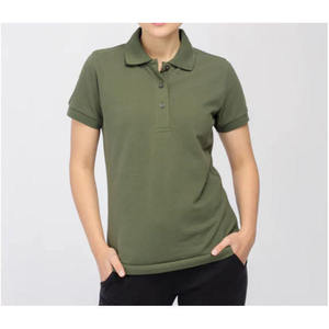 Polo pour femme coupe classique en mélange de coton doux et respirant, col polo classique et coutures durables pour une longue durée - Product Image 5