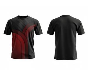 เสื้อยืดโพลีเอสเตอร์แบบซับลิเมชั่นสั่งทำพิเศษ ทนทานและสวมใส่สบาย | ไซส์ผู้ชาย ผู้หญิง และเยาวชน |   ชุดกีฬาฝึกซ้อมน้ำหนักเบา แห้งเร็ว - Product Image 1