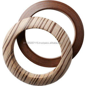 Rond de serviette en bois sculpté artistique artisanal décoration de ferme rustique mariage salle à manger cuisine de vacances - Product Image 5