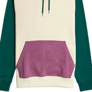 Sudadera con Capucha de Bloques de Color de la Mejor Calidad en Oferta, Ajuste Cómodo con Diseño Atrevido para Uso Diario - Product Image 4