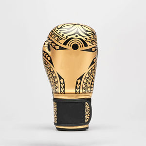 Gants de boxe d'entraînement professionnels en cuir véritable pour hommes, qualité supérieure, design personnalisé, tailles 8oz et 16oz, design PVC personnalisé, pour l'extérieur - Product Image 6