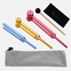 Juego de 3 Diapasones de Alta Calidad para Reparación del ADN, Sanación, Terapia de Sonido por Vibración, Meditación - Product Image 1