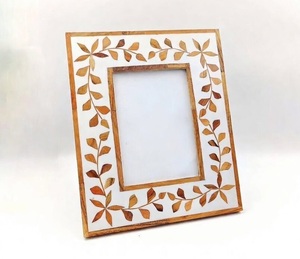 Direct factory MDF Photo <b>Frame</b> With MOP And Resin Inlay Design for Home Office Tabletop Decorative Households photo <b>Frame</b> - Product Image 2