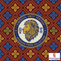Tissu en coton imprimé africain personnalisé Ankara Kitenge Nigéria Ghana Kenya Tanzanie Fabricant OEM ODM pour écoles et ONG