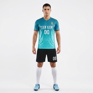 Camiseta de Fútbol Personalizada para Hombre, Ropa Deportiva de Secado Rápido para Club de Fútbol, Uniformes para Club de Fútbol - Product Image 1