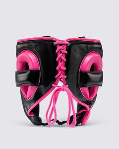 Protector Facial Completo para Entrenamiento de Boxeo Profesional, Protector de Cabeza de Cuero con Logotipo Personalizado, Precio al por Mayor - Product Image 6