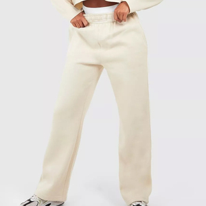 Survêtement femme à séchage rapide 100% coton, couleur unie, respirant, avec logo personnalisé - Product Image 2