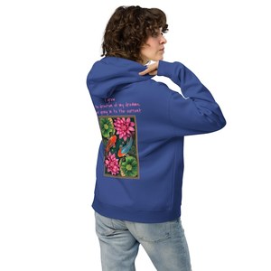 Sudadera con Capucha Premium para Mujer, Diseño de Pez Koi, Talla Grande, Felpa de Algodón, Estilo Urbano - Product Image 6
