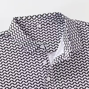 Polo de golf homme slim fit personnalisé, en polyester tricoté, séchage rapide, manches courtes, design par sublimation, pour adulte - Product Image 5