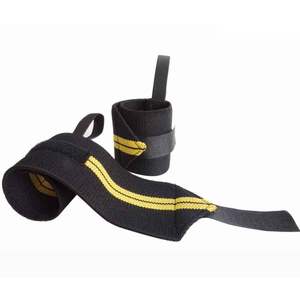 Muñequeras Deportivas Personalizadas con Logotipo FIRST FITNESS INDUSTRIES para Gimnasio, Levantamiento de Pesas, Fisicoculturismo, Entrenamiento, Poliéster, Algodón, Ecológicas - Product Image 1