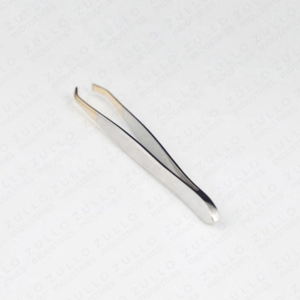 Pinzas de Cejas de Acero Inoxidable de Punta Inclinada, Herramienta de Belleza para Depilación de Precisión, Marca Privada OEM - Product Image 5