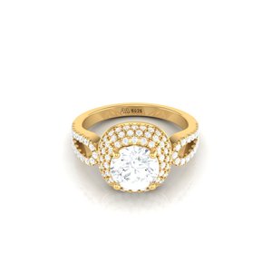 Bague tendance en argent sterling 925 avec zircon taille ovale, micro-pavé, plaqué or rose et rhodium, unisexe, bijou de fiançailles, cadeau - Product Image 6