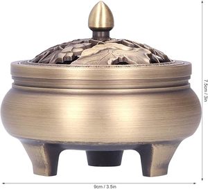Premium Arabic Indian Bakhoor <b>Incense</b> <b>Burner</b> Ornate Design Oud Chips Eco-friendly Religious Home Fragrance Luxury Interior - Product Image 1