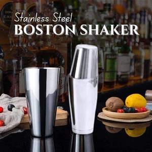 Bold Blossom Professional Modern Bartender Cocktail <b>Shaker</b> <b>Bottle</b> 350ML Premium Quality Stainless Steel Handmade Portable - Product Image 3