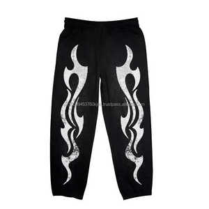 Survêtements lavés à l'acide Survêtements de jogging d'entraînement en polaire Ensemble de mode décontractée Survêtement évasé empilé lavé à l'acide Vêtements de vente en gros pour hommes - Product Image 6